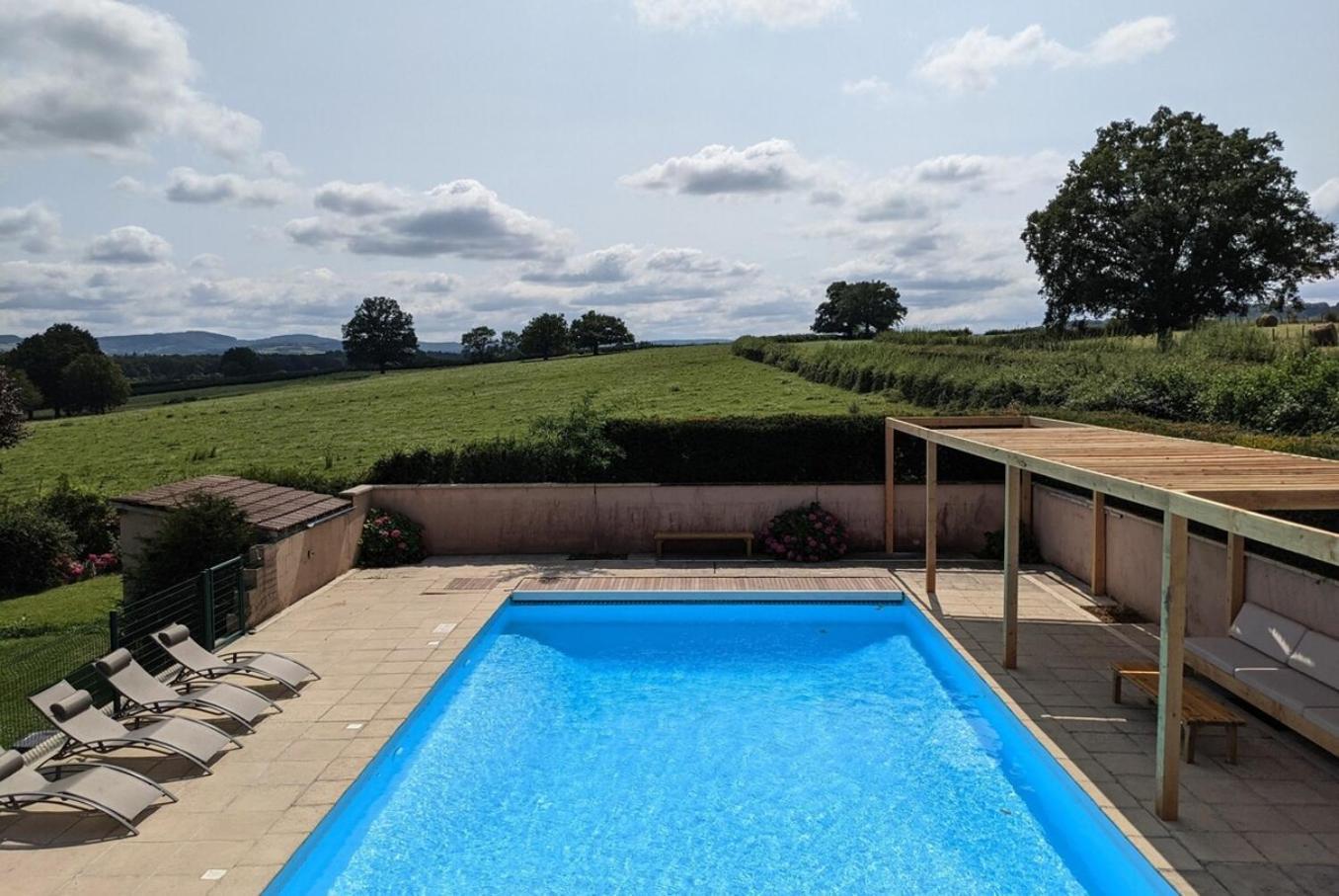 Large Gte With Pool In Peaceful Burgundy Villa Sailly Exterior photo